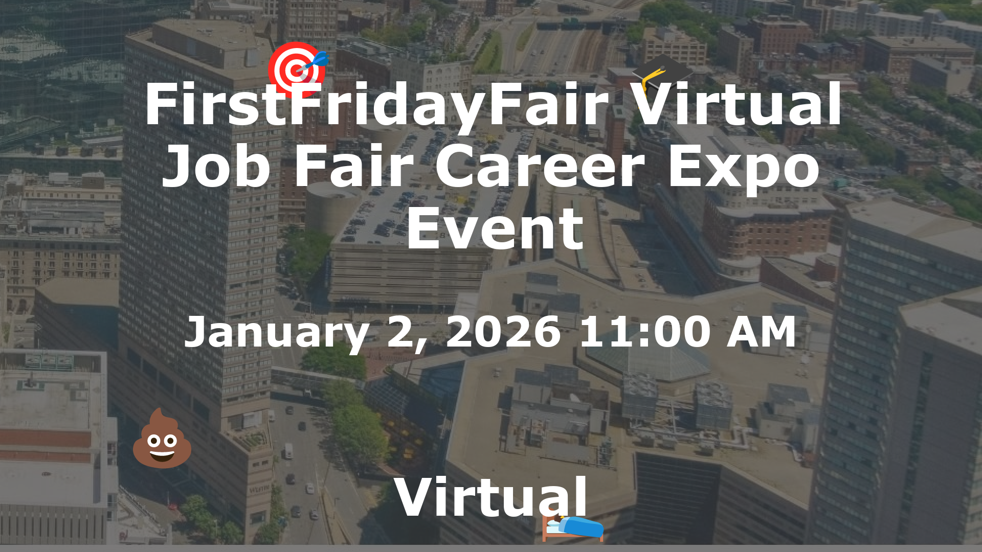 FirstFridayFair Virtual Job Fair Career Expo Event event image